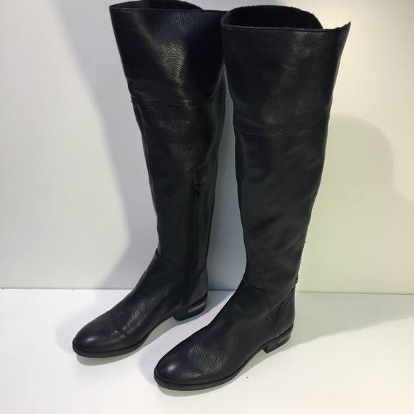 Vince Camuto Shoes - Vince Camuto OTK over the knee Pedra Boot Leather